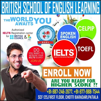 British School of English learning