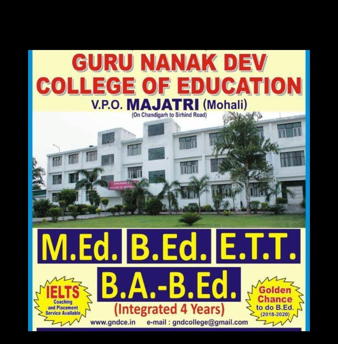 Guru Nanak Dev College of Education