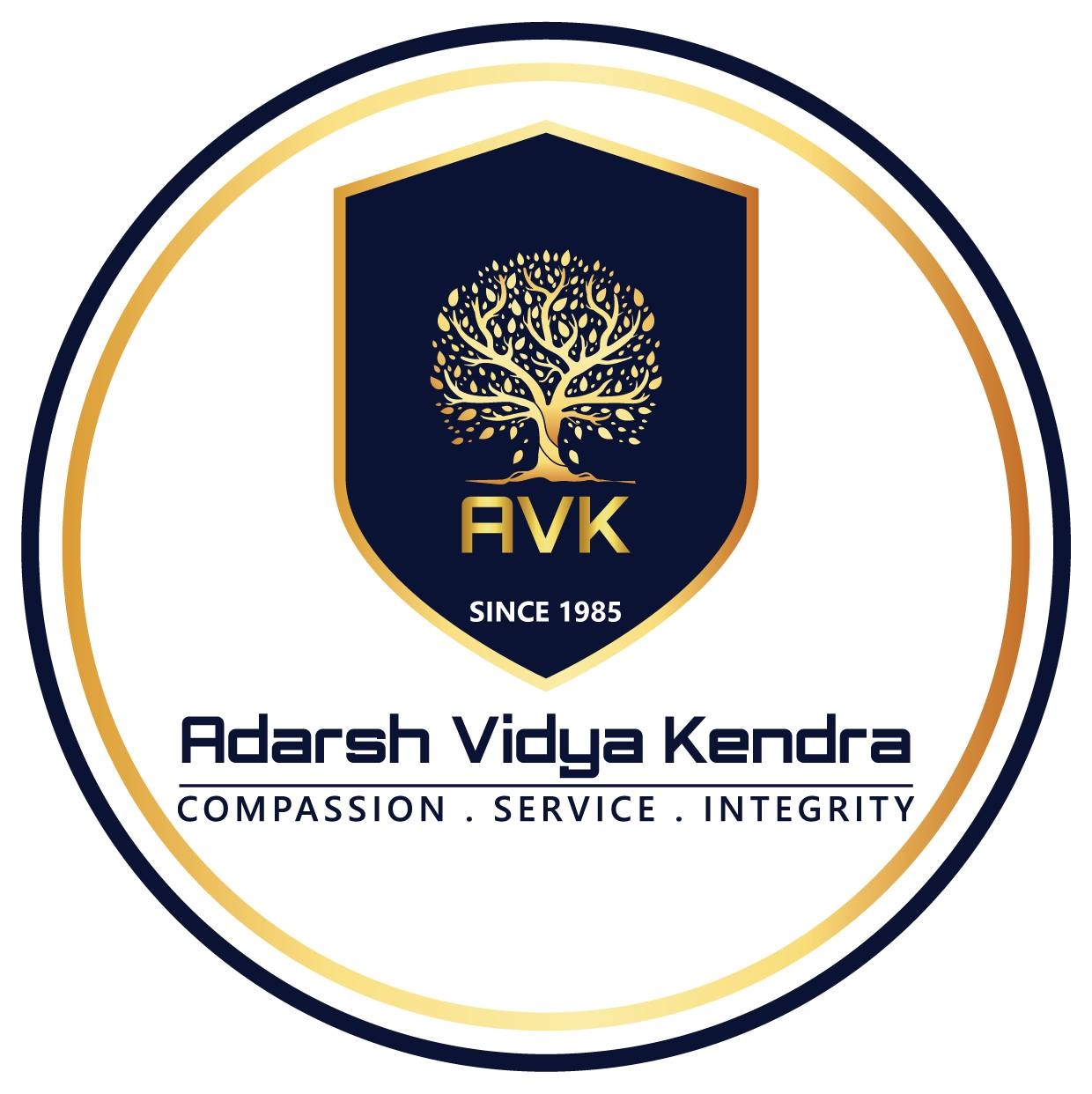 Adarsh Vidya Kendra logo