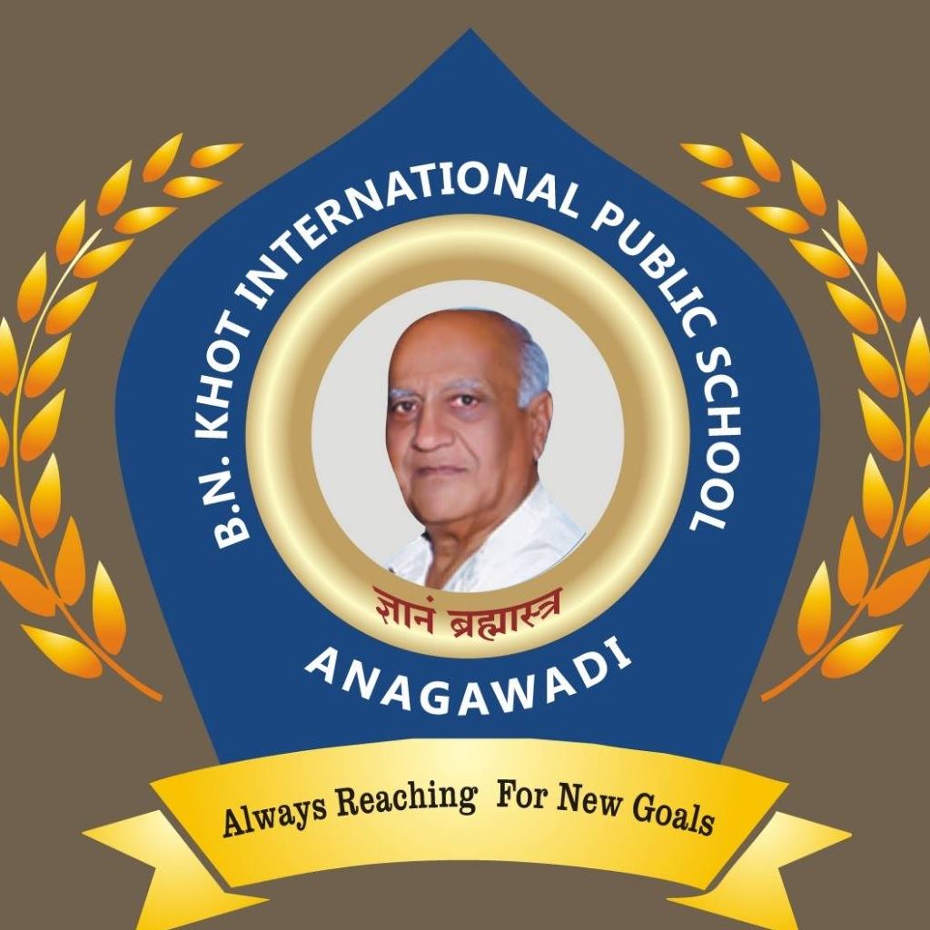 B. N. Khot International Public School logo