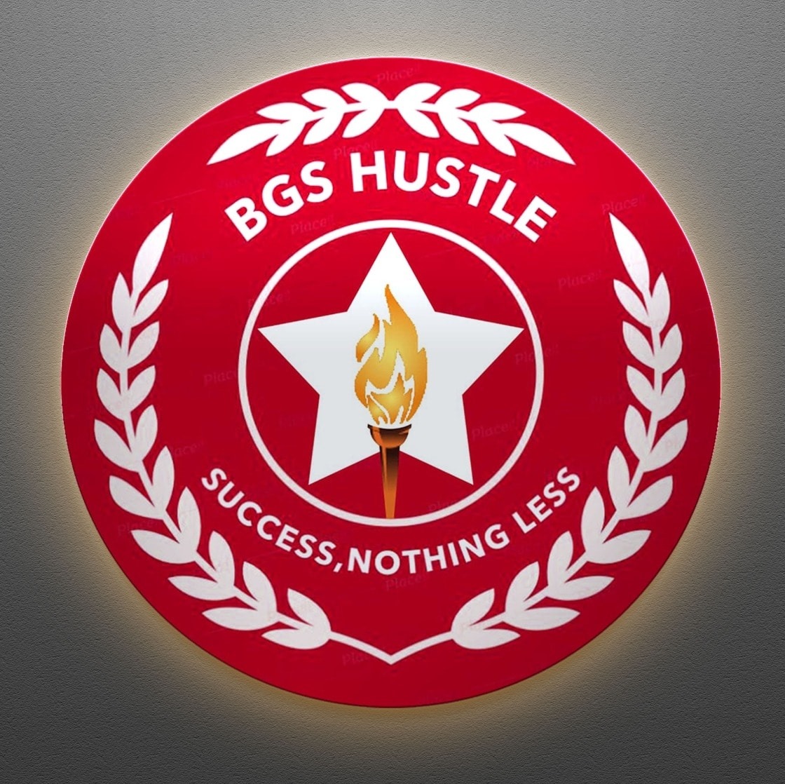 BGS HUSTLE logo