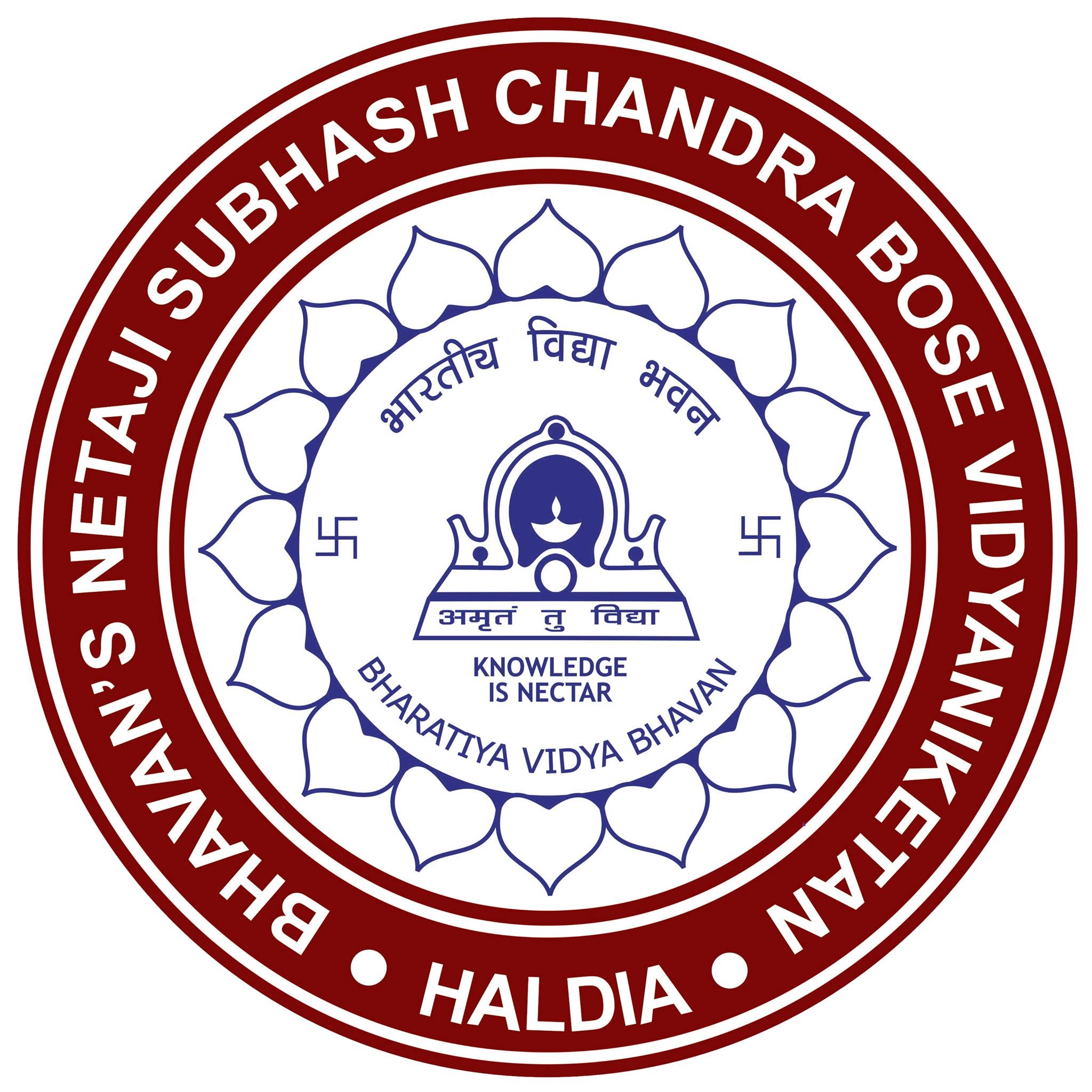Bhavan\'s Netaji Subhas Chandra Bose Vidyaniketan logo