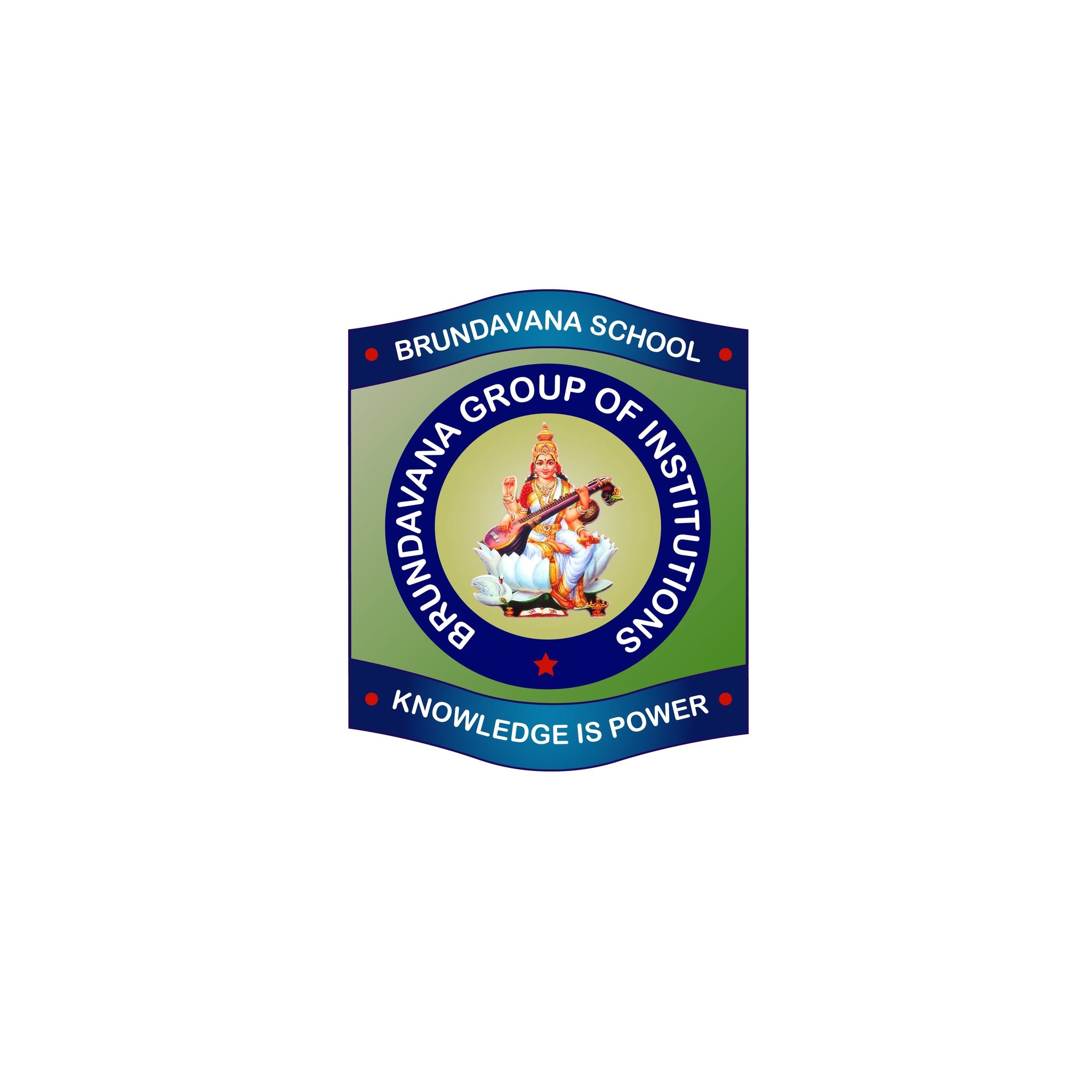 Brundavana School logo