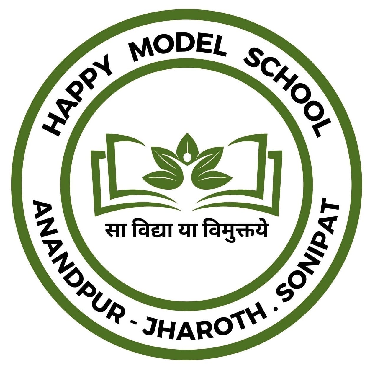 Happy Model School logo