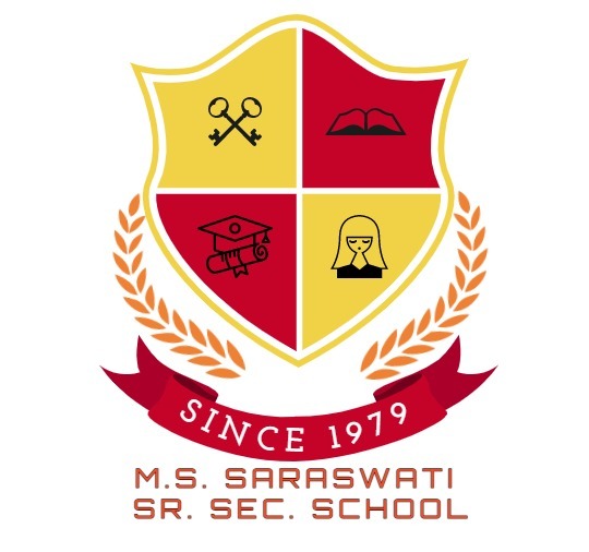M.S. Saraswati Sr. Sec. School logo