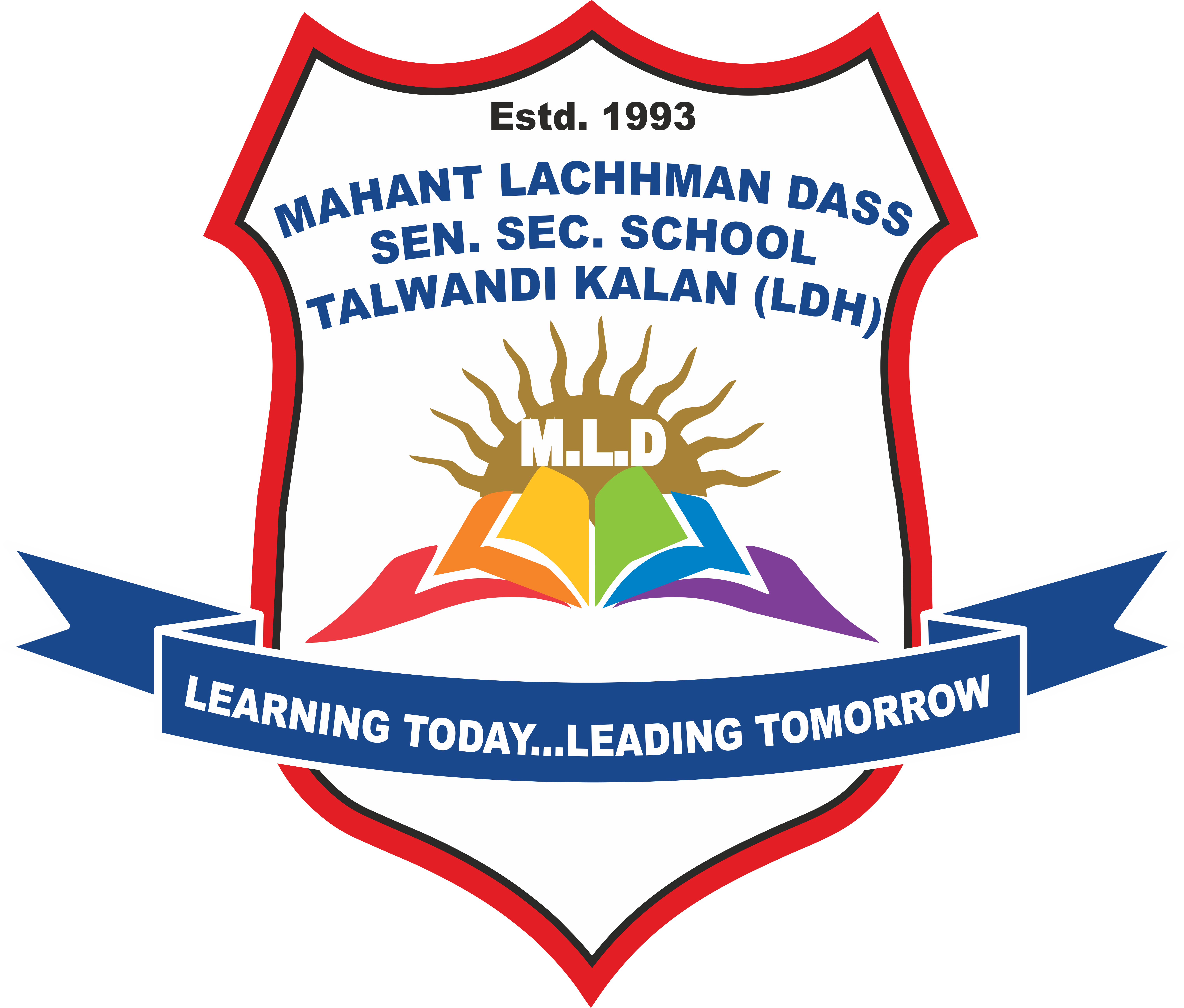MLD Senior Secondary School logo