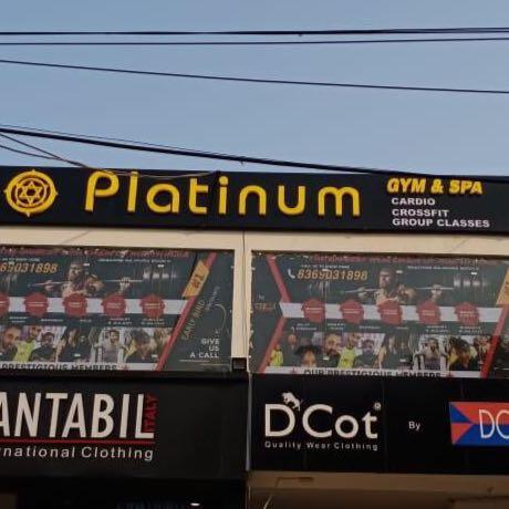 Platinum Gym & Spa logo
