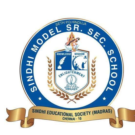 Sindhi Model Senior Secondary School logo