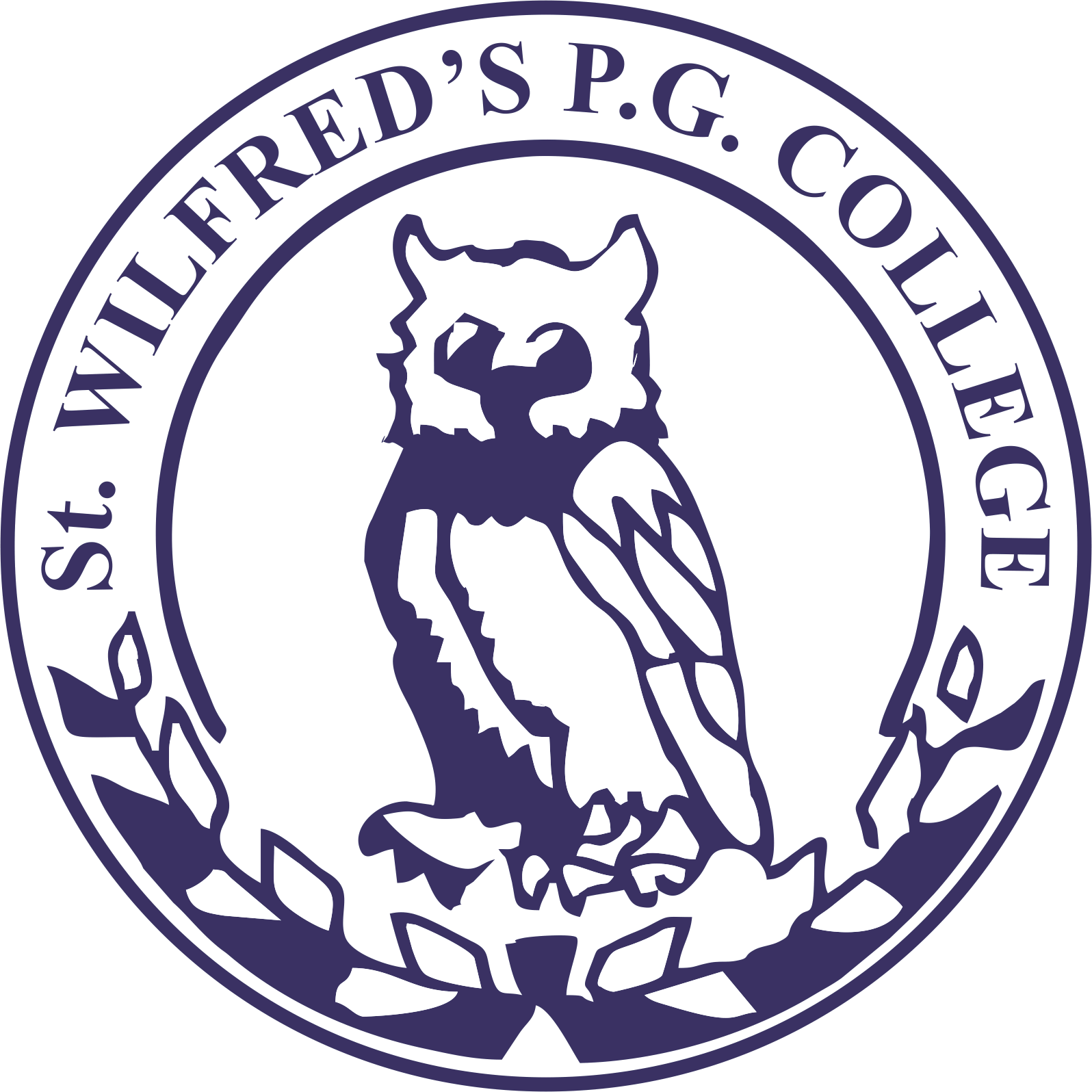 St.Wilfred\'s P.G College logo
