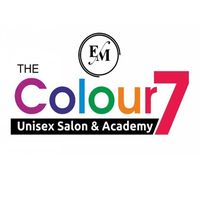 The colour 7 Unisex Salon & Academy logo